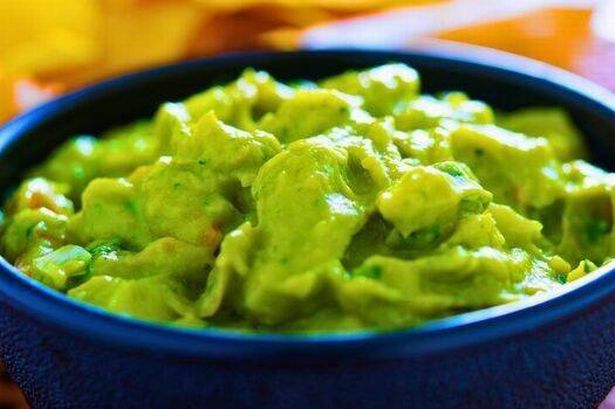 Picture of homemade guacamole