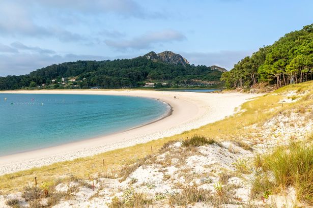 Image of Playa de Rodas completely empty