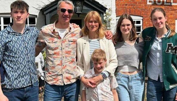 Rachel, Luke and their four children