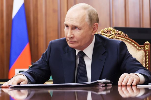 Russia's war-maker in-chief Vladimir Putin