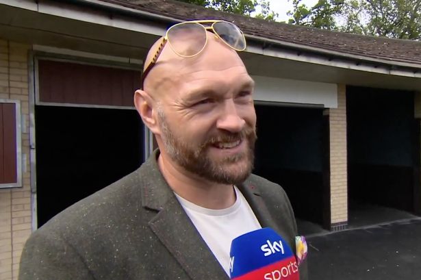 Tyson Fury speaks
