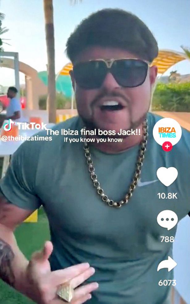 The crazy raver has gone viral