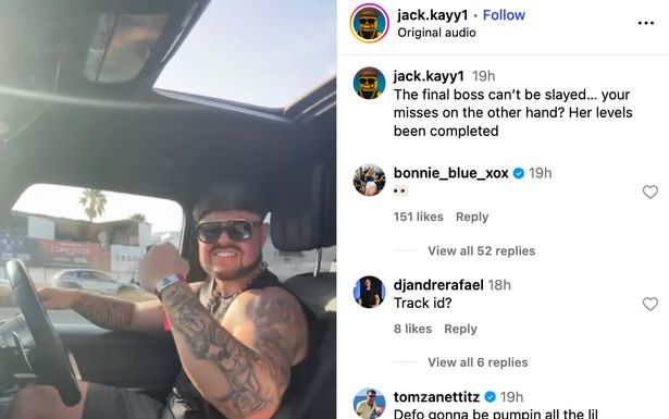 Bonnie Blue commented on Jack's post