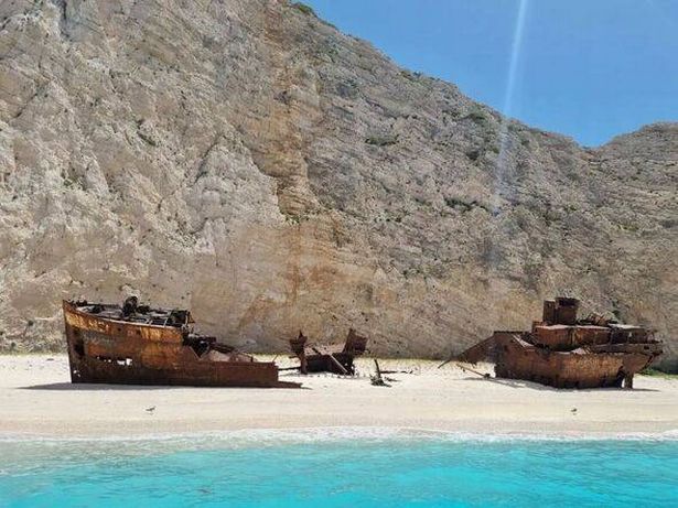 Shipwreck Beach in Zakynthos