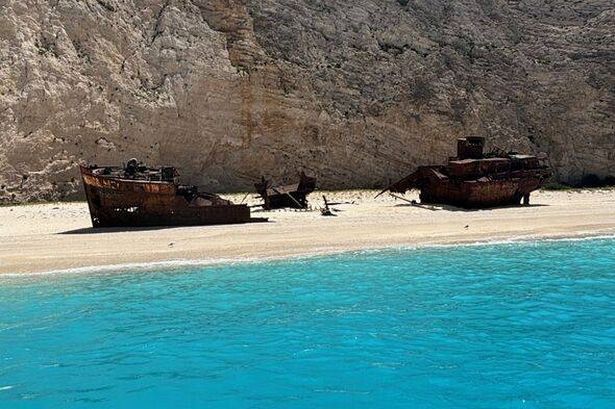 Shipwreck Beach in Zakynthos