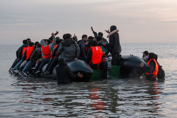 The first wave of small boat arrivals have been detained for return to France (file image)
