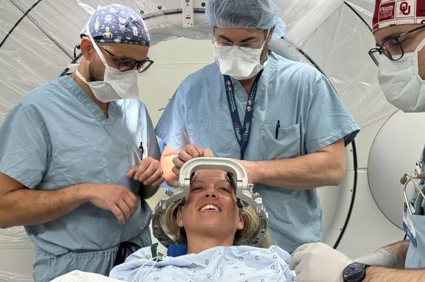 Samantha Staab in hospital