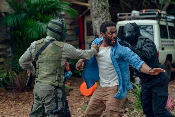 Bashy aka Ashley Thomas takes centre stage in Hostage as Suranne Jones' on-screen husband