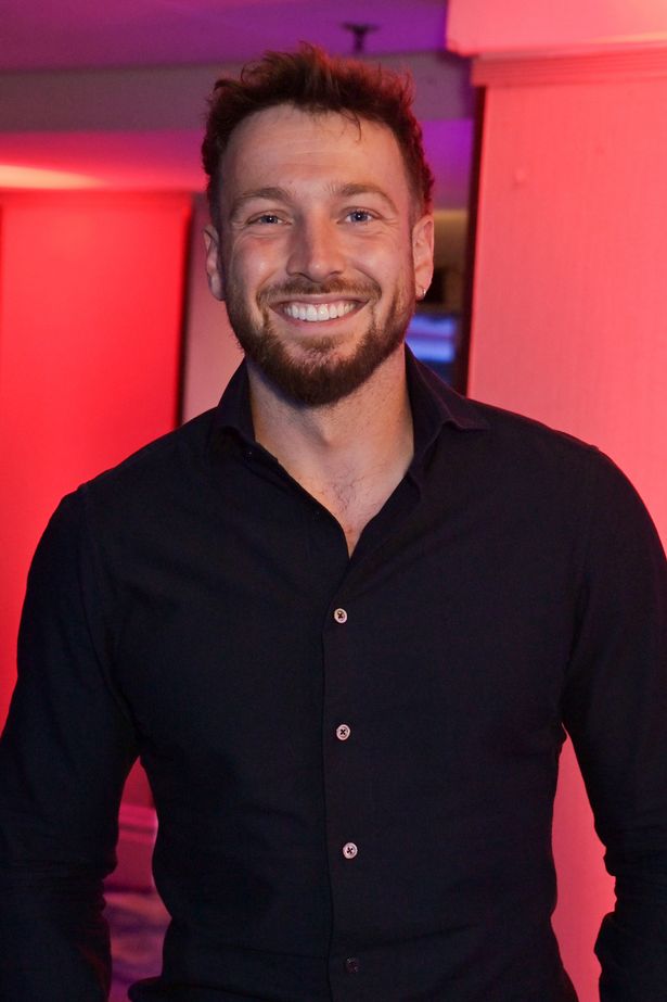 Sam Thompson in a dark shirt at an event in June 2025.