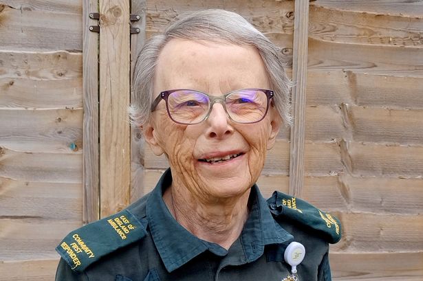 Carol Moss gives up hundreds of hours of her time each month to respond to medical emergencies