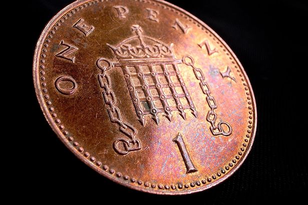 1p coin