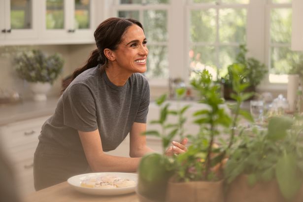 With Love, Meghan. Meghan, Duchess of Sussex in episode 103 of With Love, Meghan