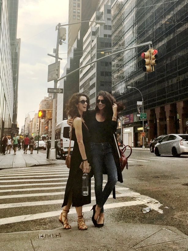A photo shared by Abigial Spencer of her and pal Meghan
