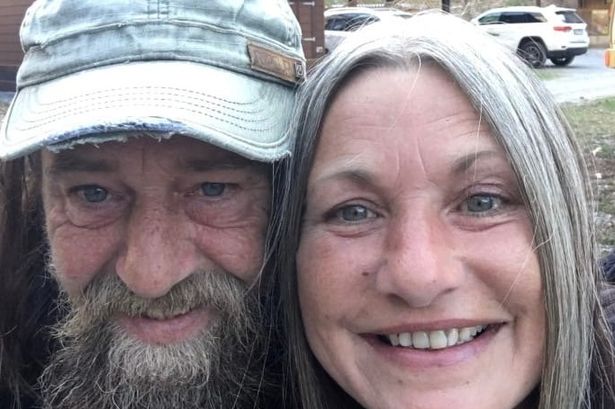 Sarah Nicole Thurgood with her husband Mark