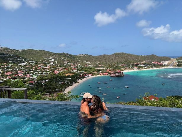 Supermodel and TV star Heidi Klum looked loved-up with her younger husband as they celebrated six years of marriage together