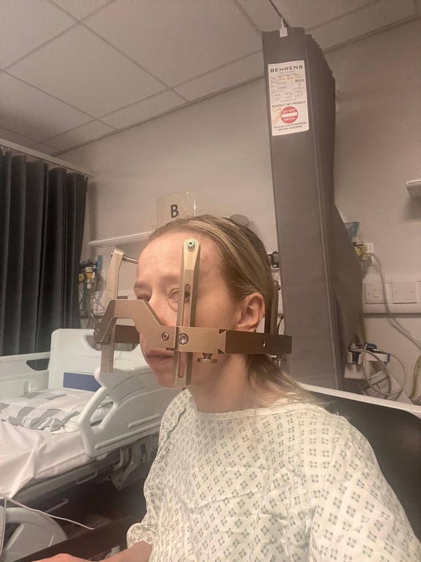 Alicja Faryniarz in hospital