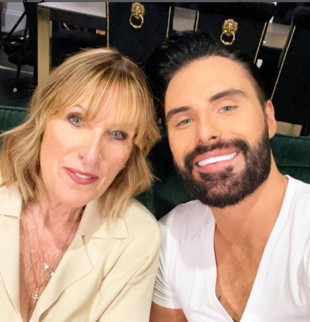 Rylan Clark and Linda Clark in a selfie together