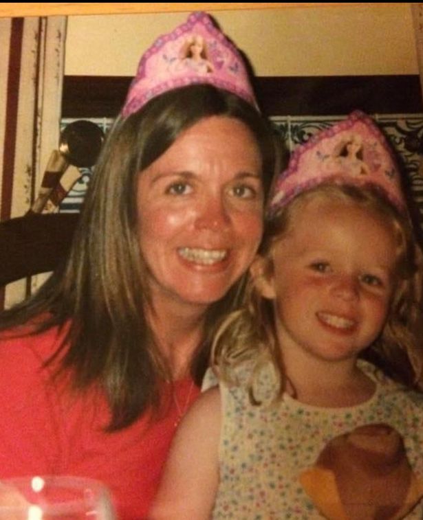 Nicola with daughter Isobel in 2004
