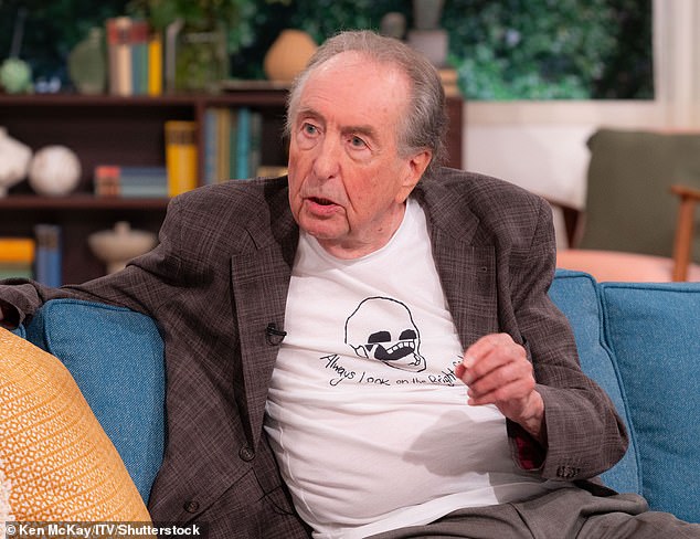 Cleese's Monty Python co-star, the comedian Eric Idle (pictured on This Morning in June), 82, said last month he thinks all his former castmates should be more 'grateful' for the money they continue to receive from their work as a comedy troupe