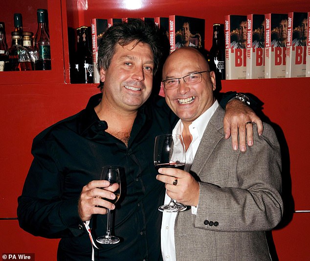 The pair (pictured together in 2008) were sacked following an investigation into the show