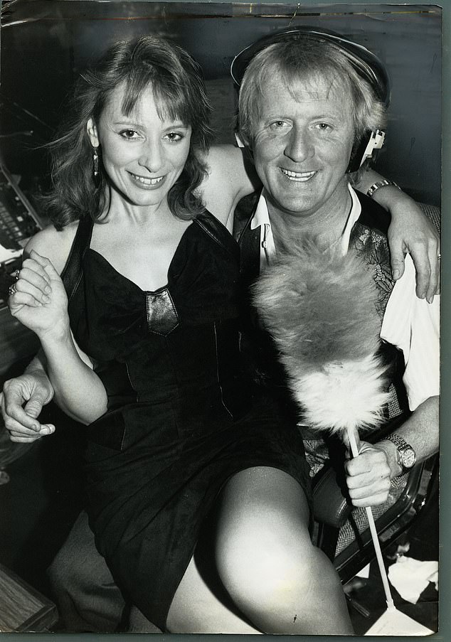Kara with Chris Tarrant. The legendary presenter called out Kara for her actions on his Capital breakfast show