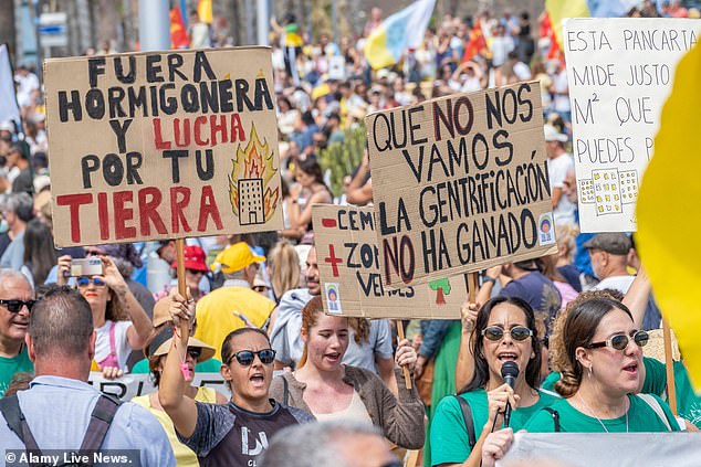 Costa del Sol isn't the only Spanish holiday hotspot experiencing a drop in visitors this year - Majorca has also seen a sharp decline in tourist numbers. Spanish officials have admitted that a relentless campaign of anti-tourist protests in Majorca is 'scaring away visitors' - with locals claiming some resorts are now 'completely dead'