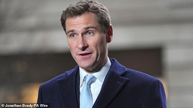 Shadow Home Secretary Chris Philp (pictured) responded to concerns that Warwickshire police ‘covered up’ the backgrounds of two Afghan asylum seekers involved an alleged rape (file image)