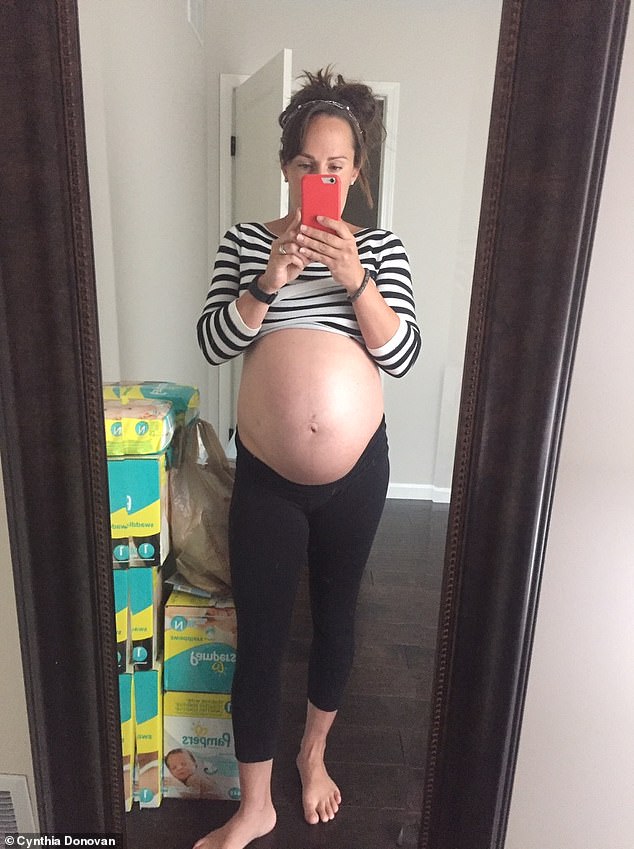 Donovan finally got pregnant on her fourth cycle of intra-uterine insemination (IUI)