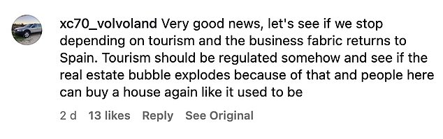 While the downturn has sparked concern among local businesses, others see it as a welcome break after years of struggling to cope with overtourism