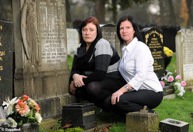 After Mum's court case, Catherine and I (pictured) arranged a proper burial for the four babies