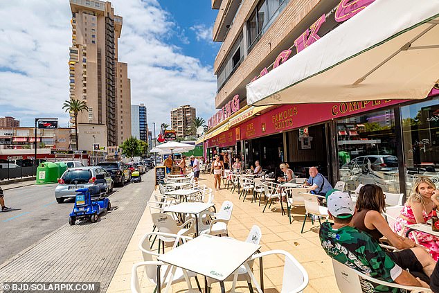 Streets are also far quieter than usual in the Spanish municipality