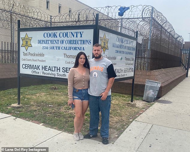 Lana Del Rey would be forgiven for regretting her decision to pose for a snap with rumoured boyfriend Jack Donoghue outside Cook County Department of Corrections in 2022