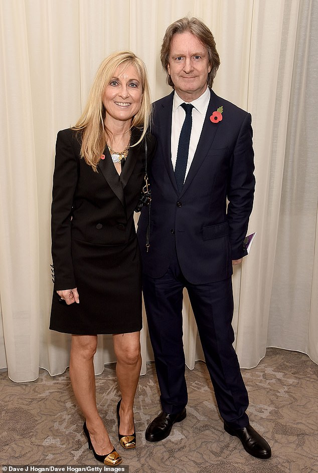 Fiona was just 61 when she found out that she has early-onset Alzheimer's in 2022, and since then has been cared for by her husband Martin (pictured in 2016)