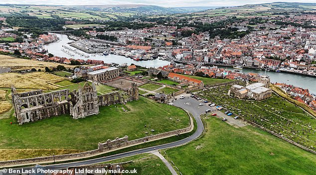 North Yorkshire Police are not linking this latest death, which is not believed to be suspicious, to the alleged double suicide, which the force continue to investigate. Pictured: Whitby, North Yorkshire