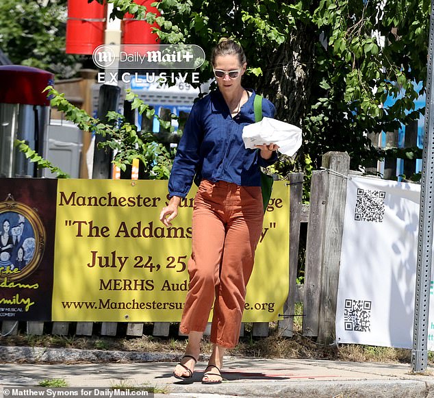 Yoga teacher and newspaper columnist Kris McGinn has moved in to live with Borgerson