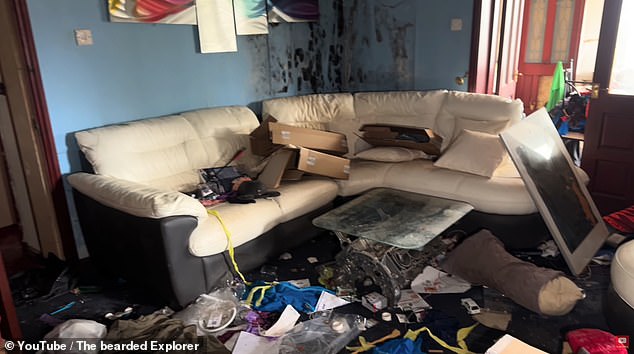 When John developed dementia, he rented out the property which was then left to rot