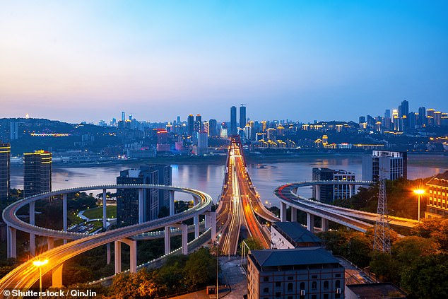 In the city itself, the monorail winds its way through buildings and across hills, offering a unique and efficient mode of transportation that adds to the landscape's impressive design