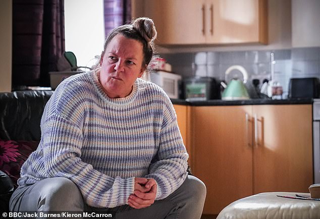 The soap star , 49, who portrayed Karen Taylor in EastEnders from 2017 to 2024, has undergone a dramatic transformation over the past two years, shedding an impressive 6.5 stone (pictured on the soap in 2022)