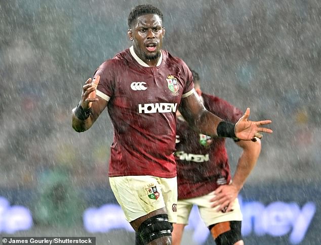 Lions captain Maro Itoje was withdrawn at half‑time before the chaos after failing a head injury assessment