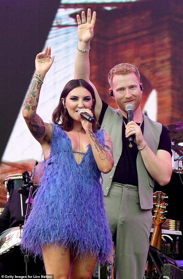 The singer, 32, was nominated for a Grammy in 2021 for hit song If The World Was Ending which he sang alongside ex girlfriend Julia Michaels