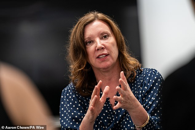 Pictured: Dame Rachel de Souza, Children's Commissioner for England