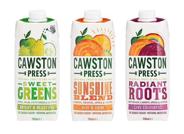 Brands including Cawston Press have told Channel 4 they did not want their products associated with the controversial content (File image)
