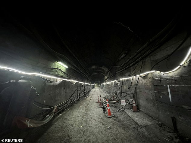 A view shows a tunnel at Codelco El Teniente copper mine, the world's largest underground copper mine, near Rancagua, Chile July 30, 2024