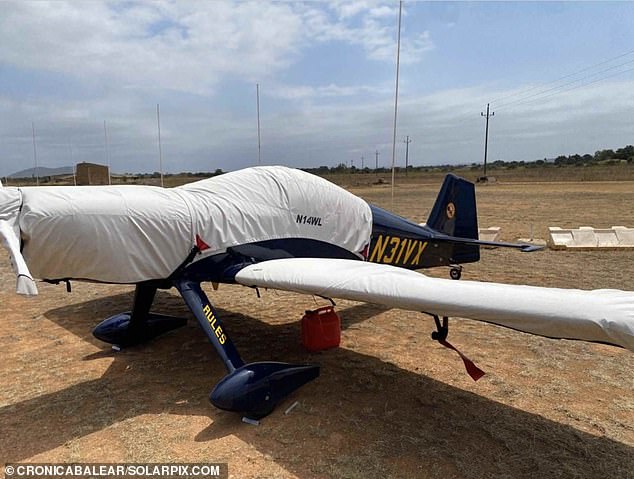 The two-seat Team Rocket F-4 Raider sport plane is capable of doing speeds of more than 250mph