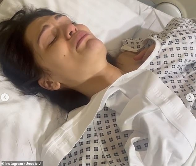 The singer has been recovering following the operation in June, after revealing the cancer had luckily been caught by doctors 'early'