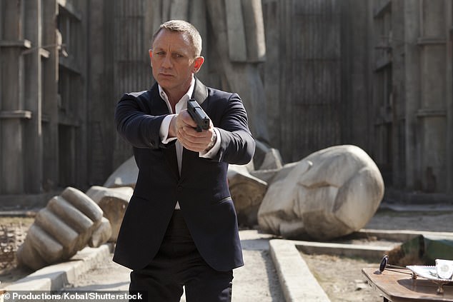 It comes after Tom recently addressed speculation that he could be stepping into the shoes of James Bond (Daniel Craig is pictured in the role)