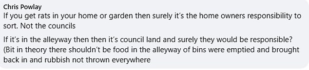 In response to their post, dozens of residents shared their concerns about the growing problem in the area