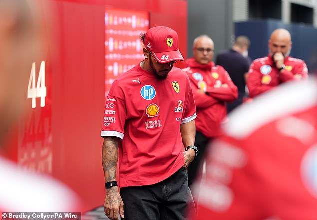 Lewis Hamilton endured another miserable outing for Ferrari, finishing down in 12th place
