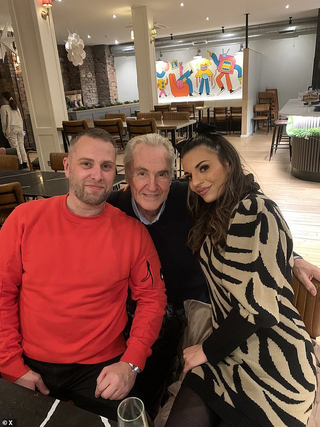 Rob had caught up with 'Uncle' Larry Lamb at the start of this year as the Gavin and Stacey cast are left shocked by his passing