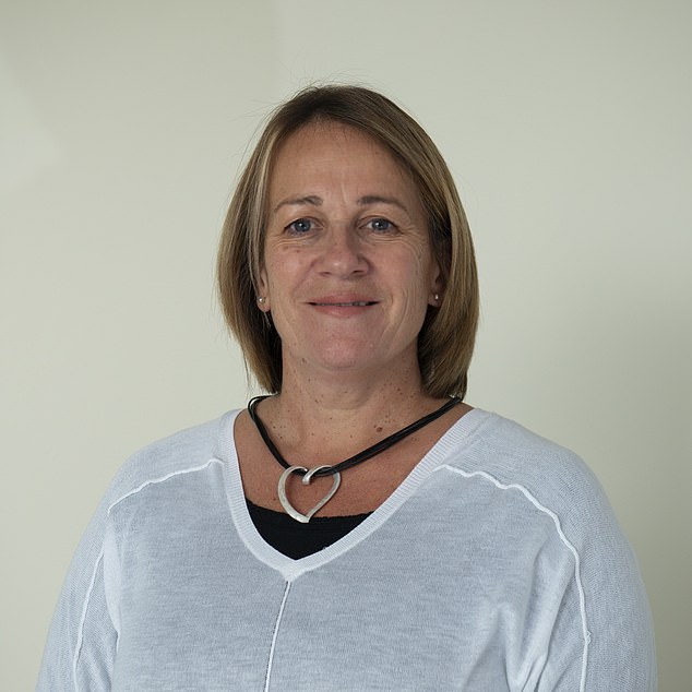 Liz Darlison (pictured), chief executive of the charity Mesothelioma UK, said: ¿We should hang our heads in shame ¿ exposing our boys and girls to asbestos is killing them way faster than the Taliban ever could'